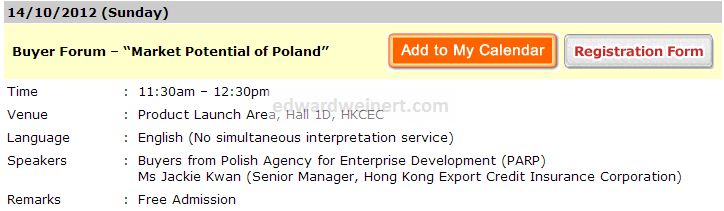 Buyer Forum – “Market Potential of Poland” Buyer Forum – “Market Potential of Poland”